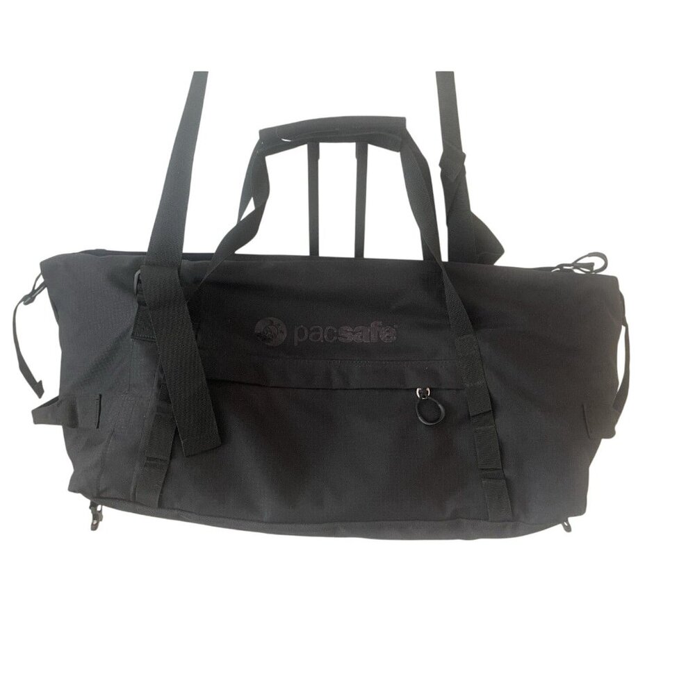 Pacsafe TravelSafe AT45 Anti-Theft Carry-On Duffel Bag 22100 BLACK NWOT - Picture 2 of 5